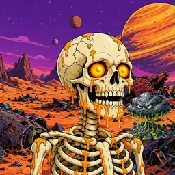 Oozlings #3538, Skull · Ship Junkyard