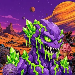 Oozlings #3557, Crystal Rock · Ship Junkyard
