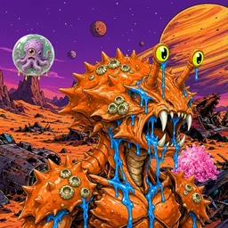 Oozlings #3571, Mutated Crab · Ship Junkyard