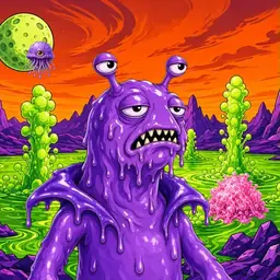 Oozlings #3605, Slug · Acid Lake