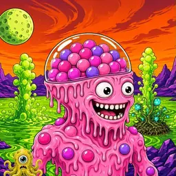 Oozlings #3607, Gumball Brain · Acid Lake