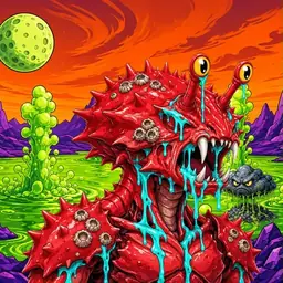 Oozlings #364, Crab · Acid Lake