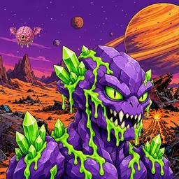 Oozlings #3691, Crystal Rock · Ship Junkyard