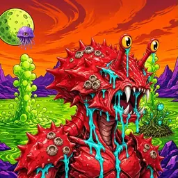 Oozlings #3770, Crab · Acid Lake