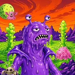 Oozlings #3826, Slug · Acid Lake