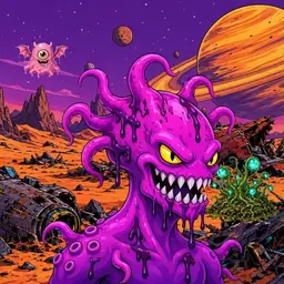 Oozlings #3905, Squid · Ship Junkyard