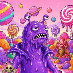 Oozlings #3945, Slug · Candy Planet