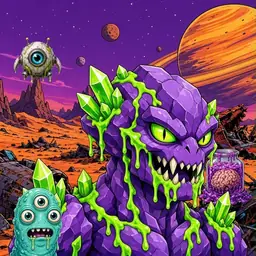Oozlings #3981, Crystal Rock · Ship Junkyard