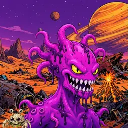 Oozlings #4015, Squid · Ship Junkyard