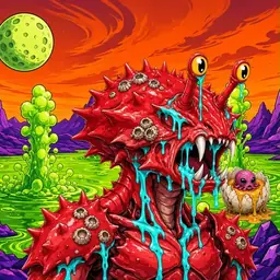 Oozlings #4077, Crab · Acid Lake