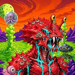 Oozlings #4103, Crab · Acid Lake