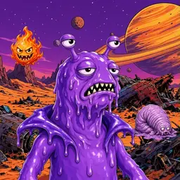 Oozlings #4122, Slug · Ship Junkyard
