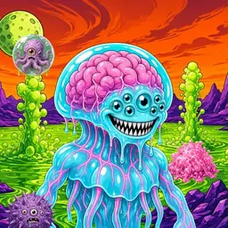 Oozlings #4146, Jellyfish Brain · Acid Lake