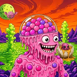 Oozlings #4252, Gumball Brain · Acid Lake