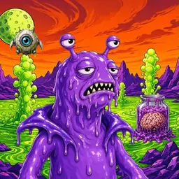 Oozlings #4260, Slug · Acid Lake