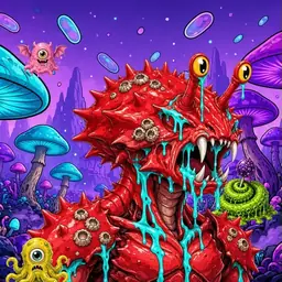 Oozlings #4267, Crab · Fungus Forest