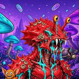 Oozlings #4325, Crab · Fungus Forest