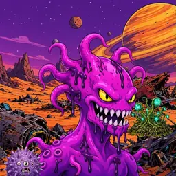 Oozlings #4331, Squid · Ship Junkyard