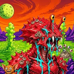 Oozlings #4437, Crab · Acid Lake