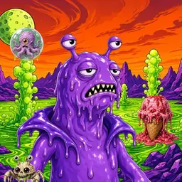 Oozlings #4510, Slug · Acid Lake