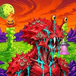 Oozlings #4608, Crab · Acid Lake