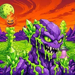 Oozlings #4640, Crystal Rock · Acid Lake