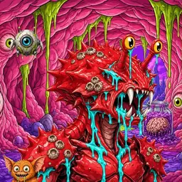 Oozlings #4756, Crab · Flesh Cave
