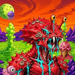 Oozlings #480, Crab · Acid Lake