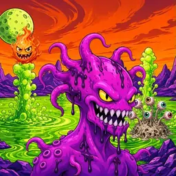 Oozlings #4832, Squid · Acid Lake