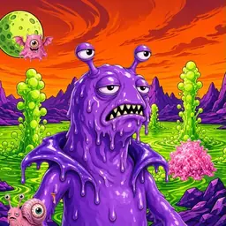 Oozlings #4845, Slug · Acid Lake