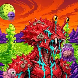Oozlings #4855, Crab · Acid Lake