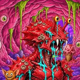 Oozlings #4894, Crab · Flesh Cave