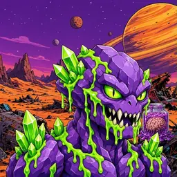 Oozlings #4898, Crystal Rock · Ship Junkyard