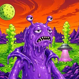 Oozlings #491, Slug · Acid Lake