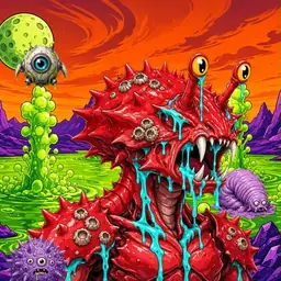 Oozlings #4941, Crab · Acid Lake