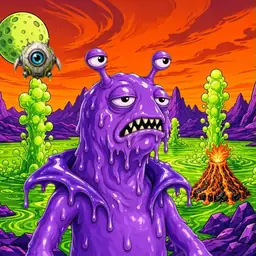 Oozlings #4954, Slug · Acid Lake