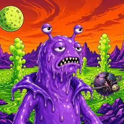 Oozlings #4955, Slug · Acid Lake
