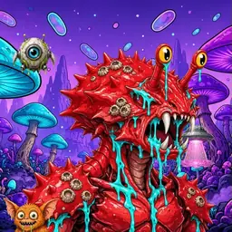 Oozlings #4971, Crab · Fungus Forest