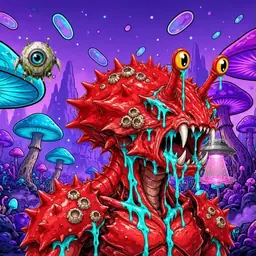 Oozlings #5079, Crab · Fungus Forest