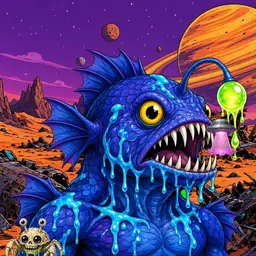 Oozlings #5122, Anglerfish · Ship Junkyard