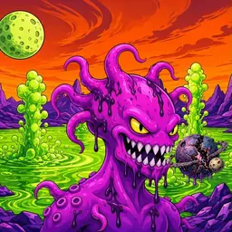 Oozlings #5144, Squid · Acid Lake