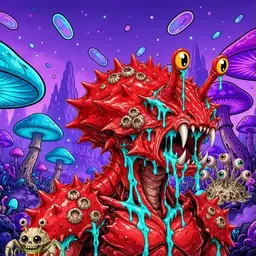 Oozlings #5163, Crab · Fungus Forest