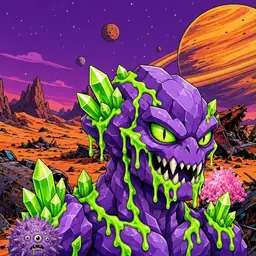 Oozlings #517, Crystal Rock · Ship Junkyard