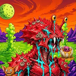 Oozlings #5198, Crab · Acid Lake