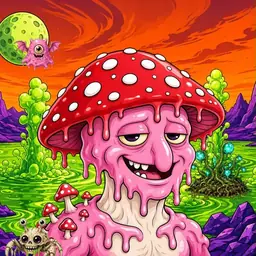 Oozlings #5240, Mushroom Head · Acid Lake
