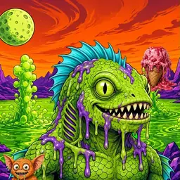 Oozlings #5248, Swamp Fish · Acid Lake