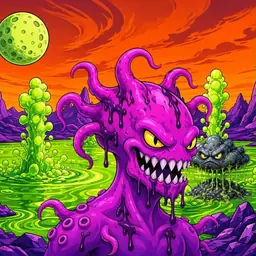 Oozlings #5269, Squid · Acid Lake