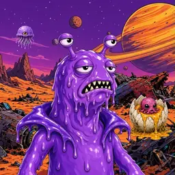 Oozlings #5287, Slug · Ship Junkyard