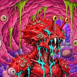 Oozlings #5299, Crab · Flesh Cave