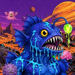 Oozlings #5356, Anglerfish · Ship Junkyard